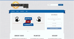 Desktop Screenshot of humanitarianparty.org